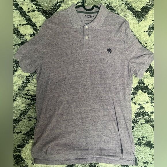 Express Men’s Pique Polo Size L - Picture 1 of 7